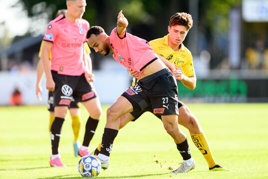 Halmstads Vinicius Nogueira De Oliveira och Elfsborgs