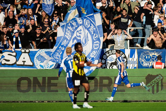 IFK Göteborgs Ramon Pascal Lundqvist jublar