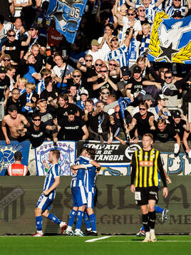 IFK Göteborgs Ramon Pascal Lundqvist jublar