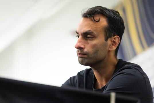 Brommapojkarnas tränare Andreas Engelmark