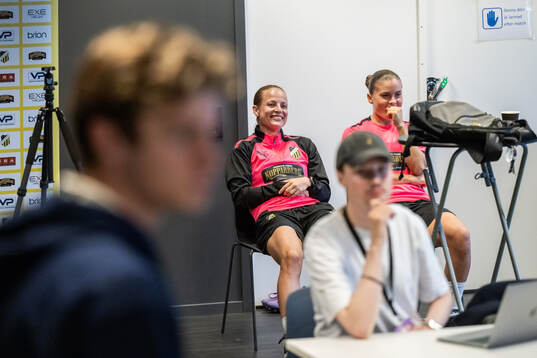 Anna Anvegård and Hanna Wijk