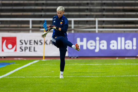 Djurgårdens målvakt Gina Schuller