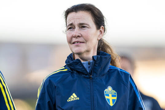 Lotta Hellenberg, head coach of Sweden