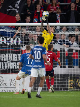 Östers målvakt Robin Wallinder