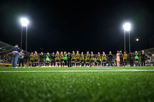 The players of Häcken celebrate