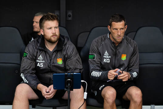 GAIS assisterande tränare Alexander Severin och