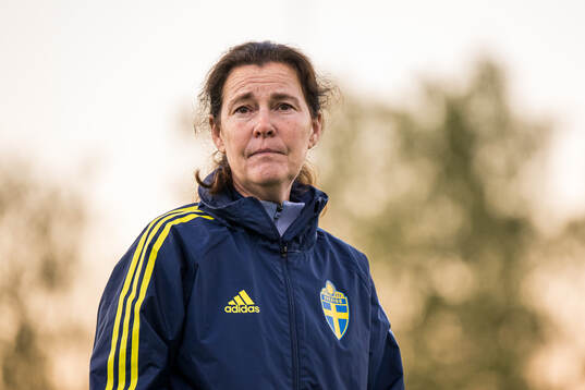 Lotta Hellenberg, head coach of Sweden