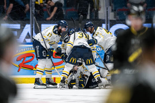 Södertäljes Nicolai Meyer, Amil Krupic, Filiph Engsund