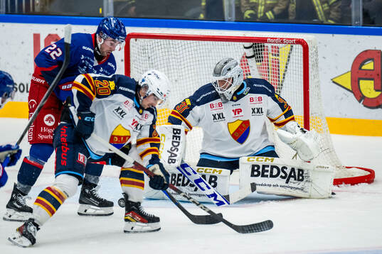 Oskarshamns Erik Reed Bradford och Djurgårdens Jonathan