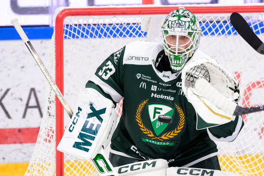 Färjestads målvakt Maxime Lagacé