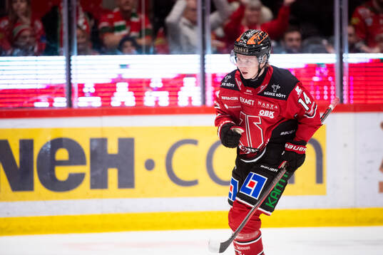 Örebros Liam Danielsson gör 4-0 målet