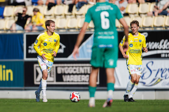 Falkenbergs Oliver Silverholt och Melker Nilsson