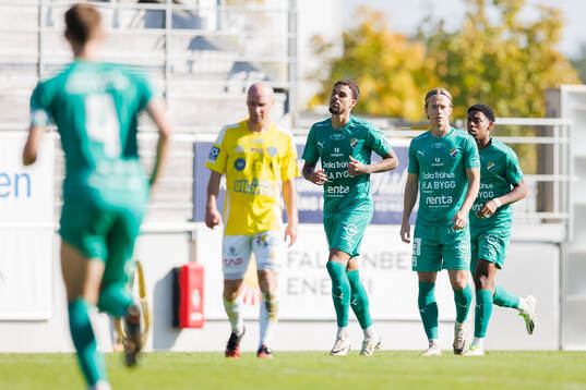 Ljungskiles Isaac Shears jublar