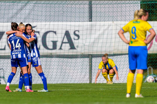 IFK Göteborgs Leia Molund jublar efter 0-3