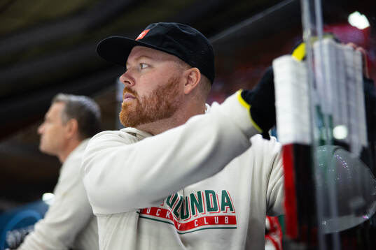 Frölundas materialförvaltare Andy Fagerström