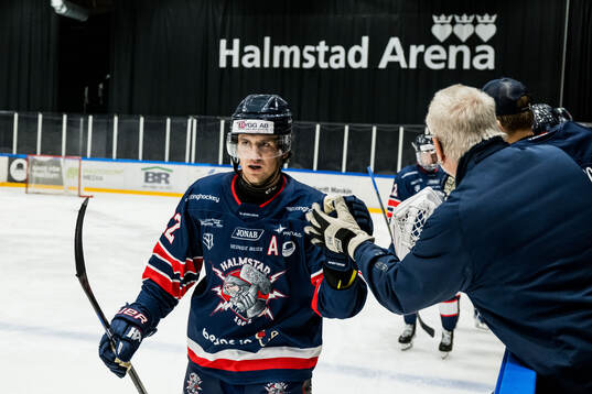 Halmstads Victor Gagic jublar