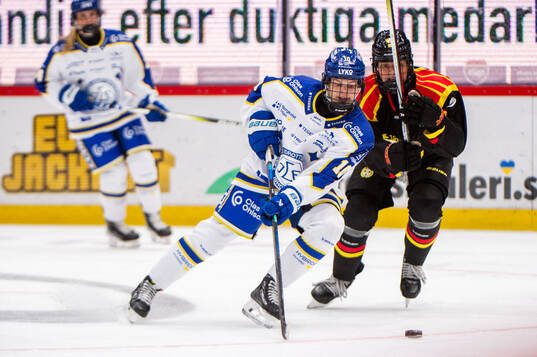 Leksands Kiira Yrjänen och Brynäs Sanni Vanhanen