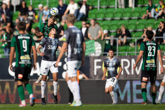 Varbergs Gustav Broman och Brages Amar Muhsin