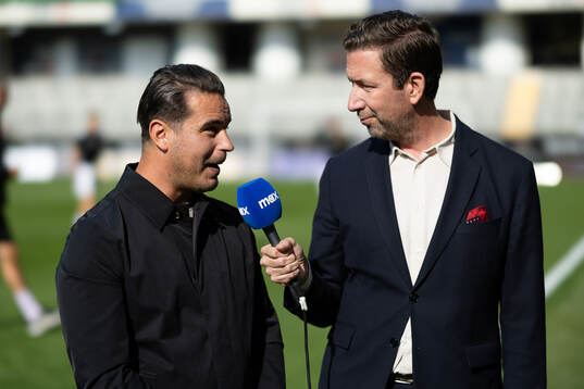 Max expertkommentator Nordin Gerzic och kommentator Jonas