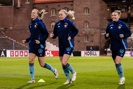 Djurgårdens Matilda Plan och Ebba Hed