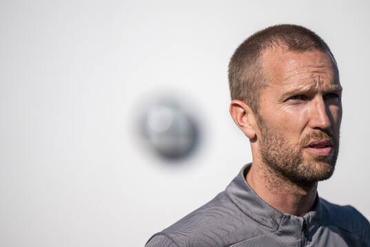 Assisterande tränare Rasmus Lindgren