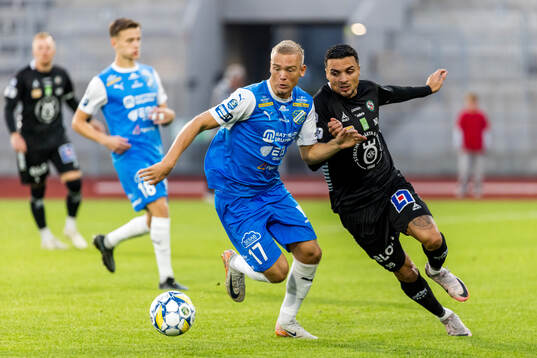 IK Oddevolds Olle Kjellman Olblad och Örebros Ahmed Yasin