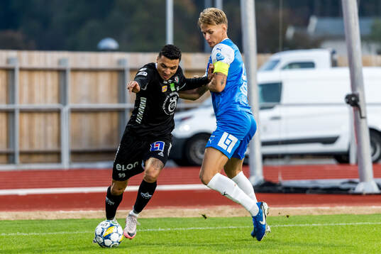Örebros Ahmed Yasin och IK Oddevolds Alexander Almqvist