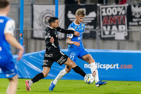 Örebros Ahmed Yasin och IK Oddevolds Alexander Almqvist