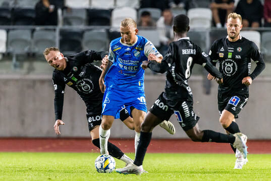 Örebros Jesper Modig och IK Oddevolds Olle Kjellman Olblad