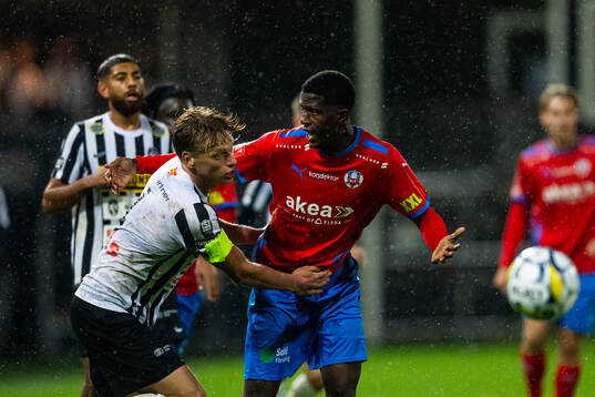 Landskronas Gustaf Bruzelius och Helsingborgs Chisomnazu Chika Chidi