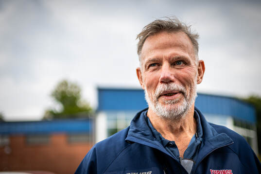 Ishockeytränaren Mats Lusth