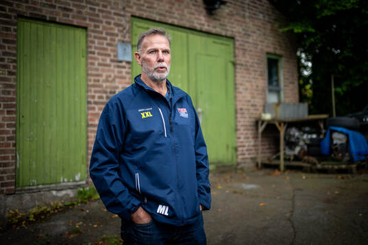 Ishockeytränaren Mats Lusth