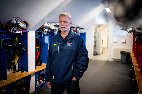 Ishockeytränaren Mats Lusth