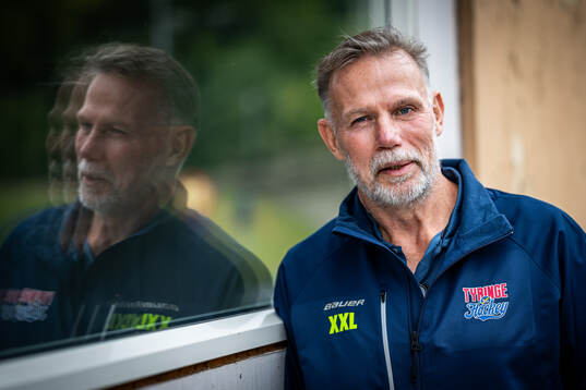 Ishockeytränaren Mats Lusth