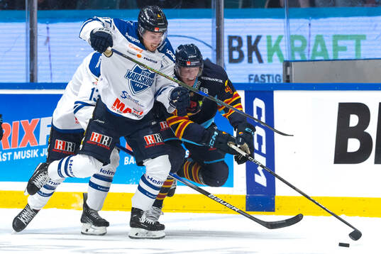 Karlskogas Leevi Aaltonen och Djurgårdens Edvin Hammarlund