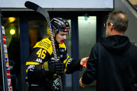 Västerås Svante Sjödin med skada