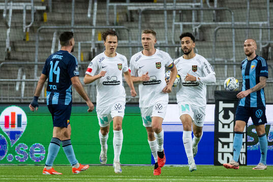 Brommapojkarnas Alex Timossi Andersson, Ludvig Fritzson,