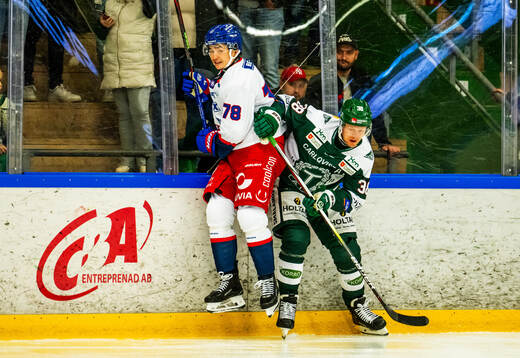 Oskarshamns Evan Weinger och Tingsryds Teemu Tallberg