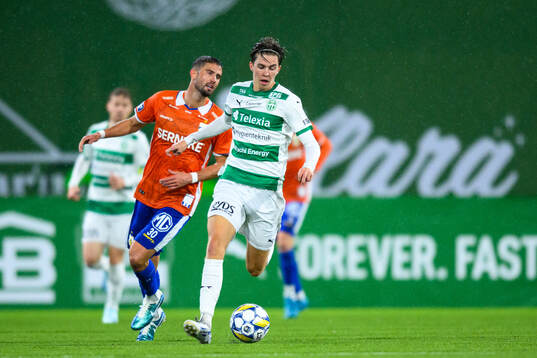 IFK Göteborgs Emil Salomonsson och Västerås Max Larsson