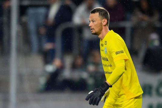 Västerås målvakt Anton Fagerström