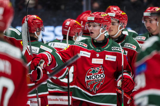 MoDos Mattias Norlinder jublar