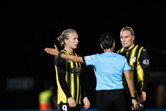 Filippa Curmark and Josefine Rybrink of Häcken