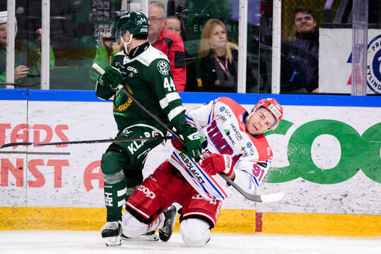 Färjestads Jonathan Andersson och Timrås Magnus