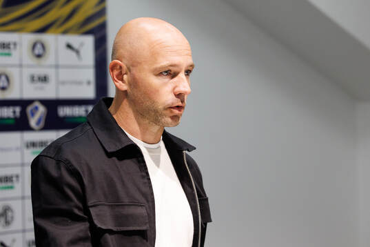 Kalmars tränare Stefan Larsson