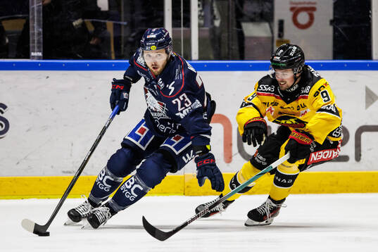 Linköpings Robin Kovacs och Luleås Ludvig Jansson