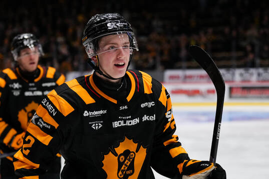 Skellefteås Leo Sundqvist jublar
