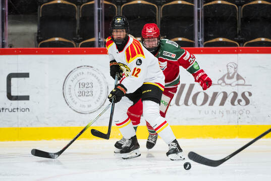 Brynäs Mina Waxin och Modos Darcie Lappan