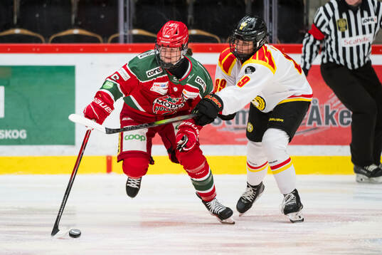 Modos Emma Seitz och Brynäs Stella Lindell