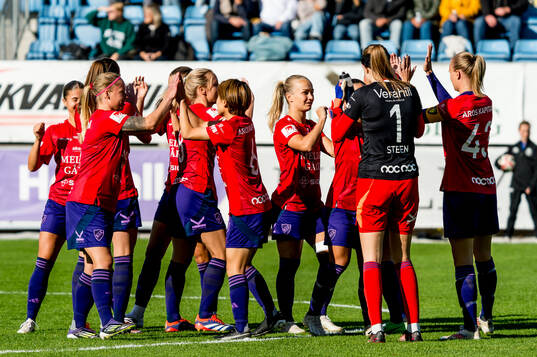 Djurgårdens spelare jublar