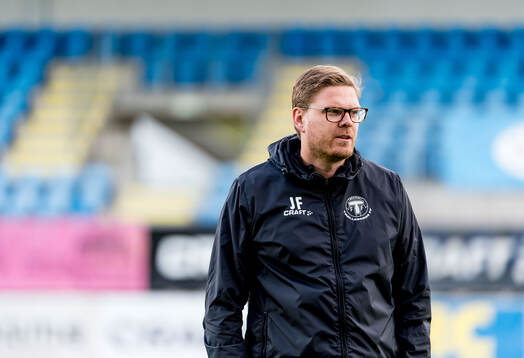 Trelleborgs tränare Joakim Felldin
